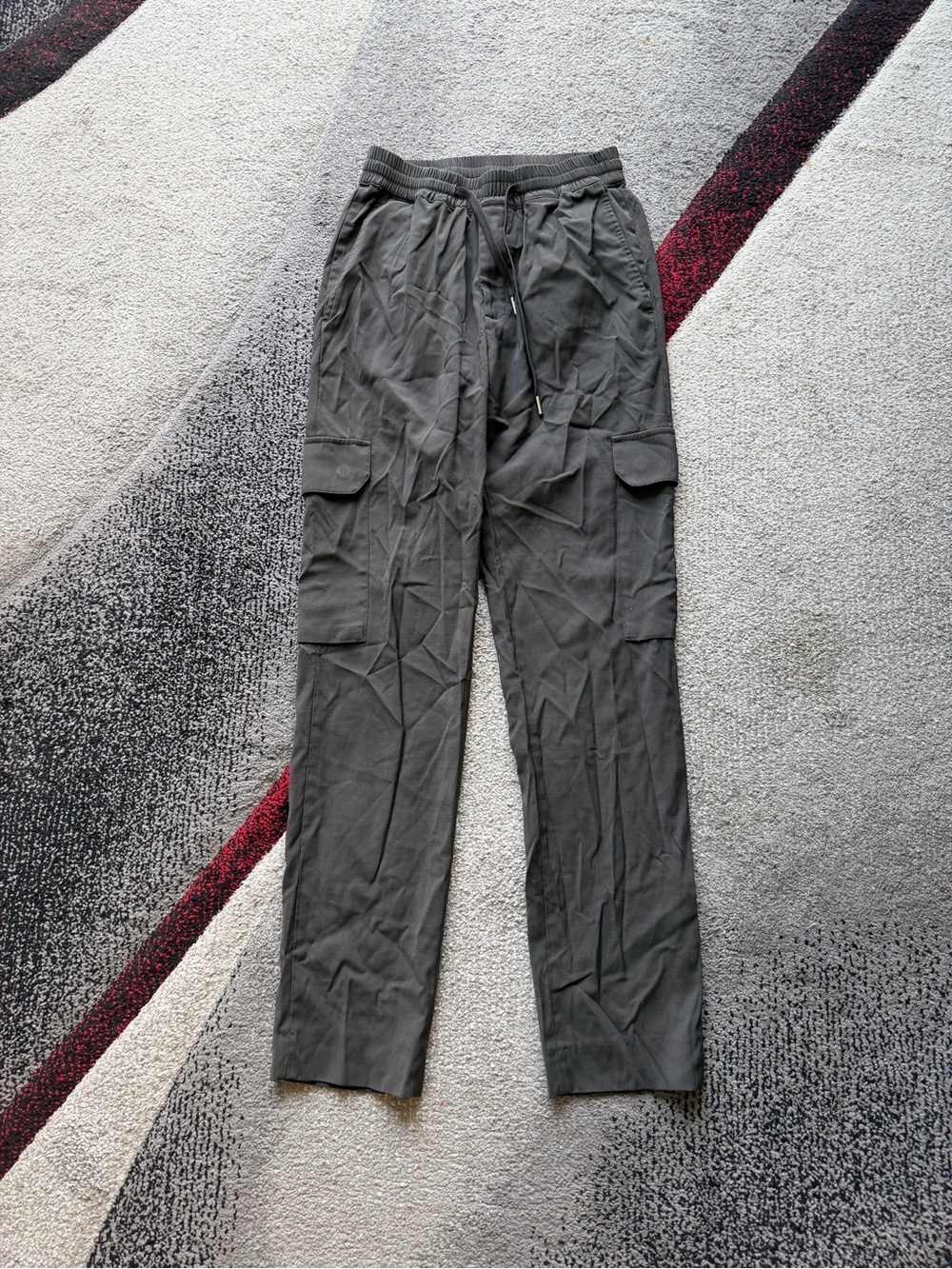 Sandro Women’s Cargo Straight Leg Pull On Pants